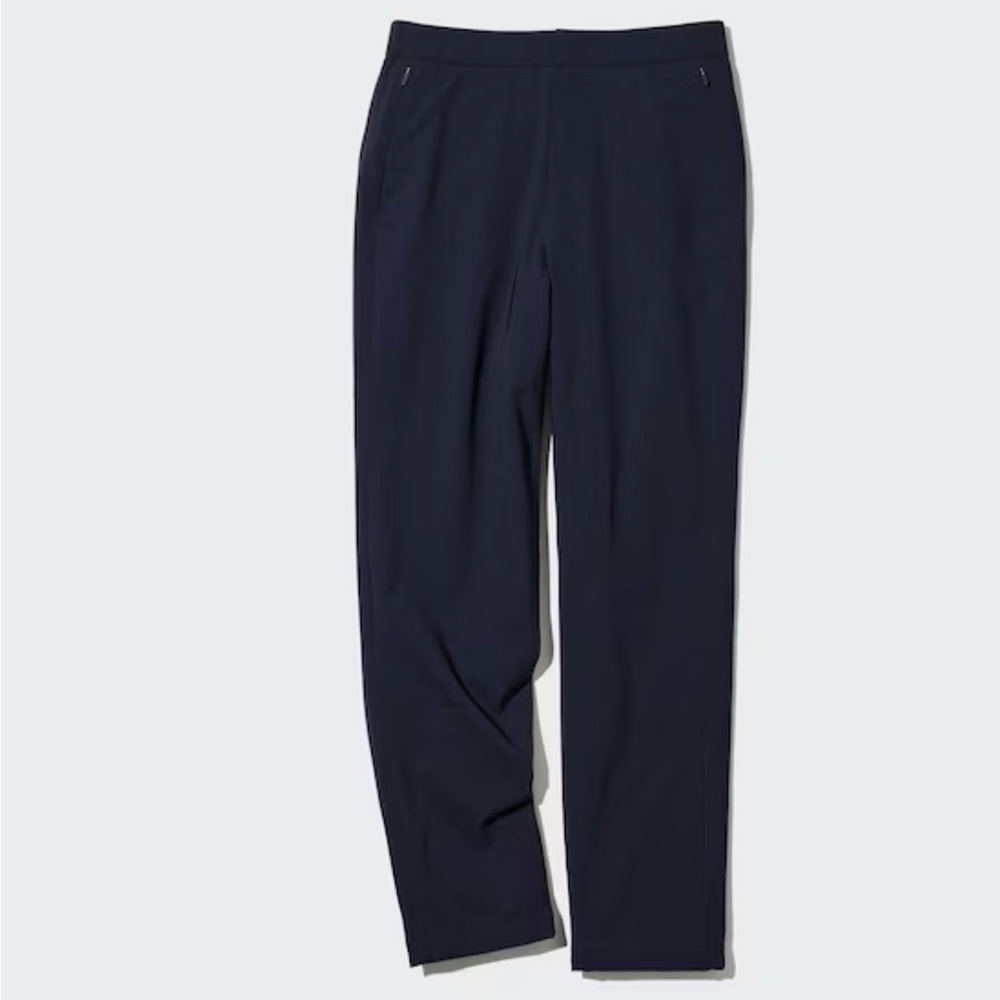 Uniqlo Heattech Fleece Lined Navy Blue Pants